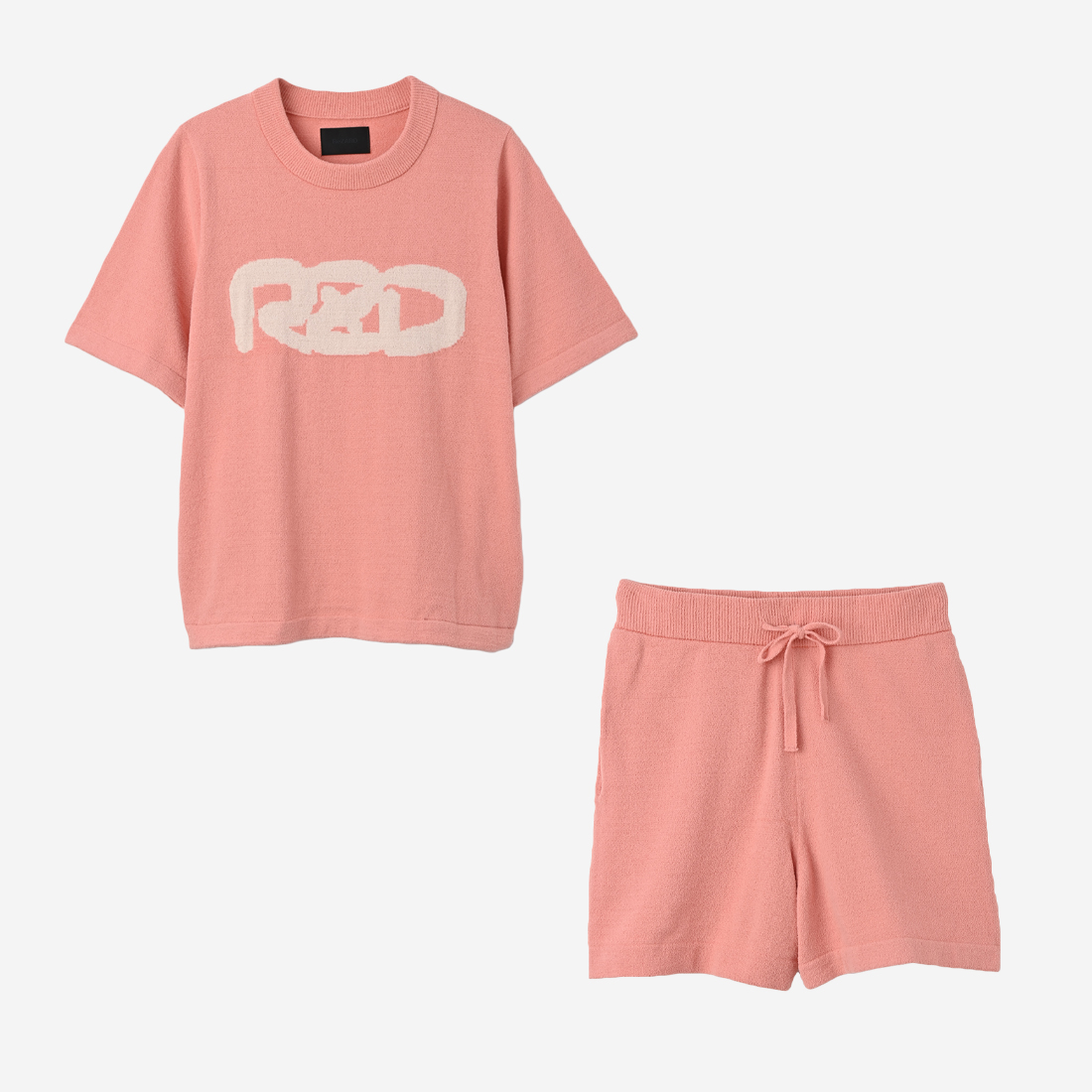 【ReZARD】SETUP Towel fabric Room Wear Small Logo（Short pants）(Pink)